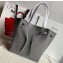Celine Small Cabas Phantom Bag in Grained Calfskin Gray