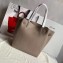 Celine Small Cabas Phantom Bag in Grained Calfskin Camel