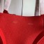 Celine Small Cabas Phantom Bag in Grained Calfskin Red