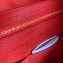 Celine Small Cabas Phantom Bag in Grained Calfskin Red