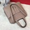 Hermes Halzan Tote Bag in Original Togo Leather Light Gary