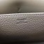 Hermes Halzan Tote Bag in Original Togo Leather Light Gary