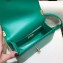 Chanel Lizard Pattern Boy Flap Shoulder Small Bag Green