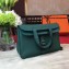 Hermes Halzan Tote Bag in Original Togo Leather Green