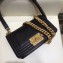 Chanel Lizard Pattern Boy Flap Shoulder Small Bag Black