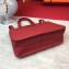 Hermes Halzan Tote Bag in Original Togo Leather Red