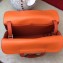 Hermes Halzan Tote Bag in Original Togo Leather Orange