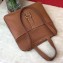 Hermes Halzan Tote Bag in Original Togo Leather Khaki