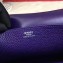 Hermes Halzan Tote Bag in Original Togo Leather Purple