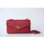 Gucci Medium Double Shoulder Bag 524822 Black/Red 2018