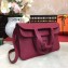 Hermes Halzan Tote Bag in Original Togo Leather Hot Pink