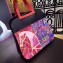 Hermes Halzan Print Tote Bag in Original Togo Leather Black/Red