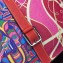 Hermes Halzan Print Tote Bag in Original Togo Leather Black/Red