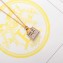 Hermes Kelly Bag Pendant Necklace Rose Gold 2018 