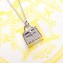 Hermes Kelly Bag Pendant Necklace Silver 2018 