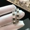 Chanel Square Loop Stud Earrings Black 2018