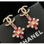 Chanel CC and Pearl Pendant Necklace Pale Gold 2018
