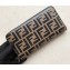 Fendi FF Logo Leather Zipped Wallet Coffee 2019