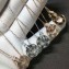 Cartier Real 18k love necklace diamond-paved