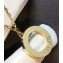 Cartier Real 18k love necklace diamond-paved Yellow Gold