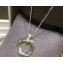 Cartier Real 18k trinity necklace with diamonds