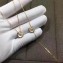 Cartier Real 18k amulette de necklace XS model White