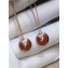 Cartier Real 18k amulette de necklace XS model Red