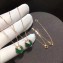 Cartier Real 18k amulette de necklace XS model Green