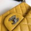 Chanel Pearl Caviar Calfskin Small Classic Flap Bag A1116 Yellow