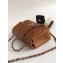 Chanel Pearl Caviar Calfskin Small Classic Flap Bag A1116 Caramel/Silver