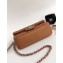 Chanel Pearl Caviar Calfskin Small Classic Flap Bag A1116 Caramel/Silver
