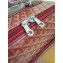 Goyard Rolling Trolley Travel Luggage Bag Red