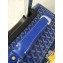 Goyard Rolling Trolley Travel Luggage Bag Blue