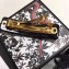 Gucci Crystal Single Hair Barrette 513120 Black