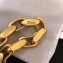 Dior "Lucky Locket" Bracelet with Heart padlock Aged Gold 2018