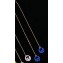 Fendi F Is Fendi Long Chain Earrings Blue
