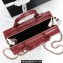 Chanel Calfskin Vanity Case Bag AS3345 Dark Red 2022