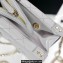 Chanel Calfskin Vanity Case Bag AS3345 Light Gray 2022