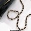 Chanel Calfskin Vanity Case Bag AS3345 Black 2022