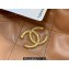 Chanel Lambskin Maxi Hobo Bag AS3488 Brown 2022