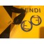 Fendi F Is Fendi Loop Earrings Blue