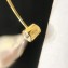 Celine Baroque Hoops Earrings in Cultured Pearl Gold 2018