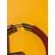 Fendi F Is Fendi Loop Earrings Red