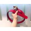 Gucci Queen Margaret Leather Belt 35mm Red 2018