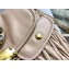 Miumiu Leather Coffer Bag 5BC041 Cameo Beige 2018