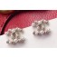 Chanel Stud Earrings Pink/White 2018