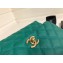 Chanel Caviar Leather Small Cocohandle Chain Bag Light Green 