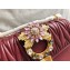 Miumiu Leather Shoulder Bag 5BD103 Red 2018