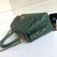 Chanel Caviar Leather Small Cocohandle Chain Bag Green
