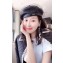 Chanel Branch Long Earrings AB0331 Gray/White 2018